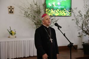 Uczestnicy spotkania wielkanocnego