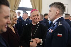 Uczestnicy spotkania wielkanocnego