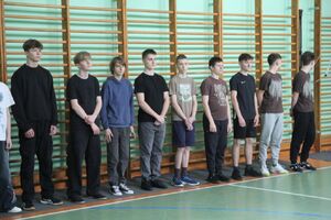 Zajęcia w klasie mundurowej