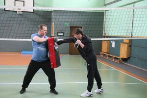 Zajęcia w klasie mundurowej