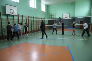 Zajęcia w klasie mundurowej