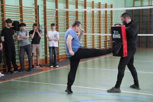 Zajęcia w klasie mundurowej