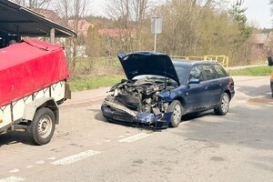 uszkodzone Audi