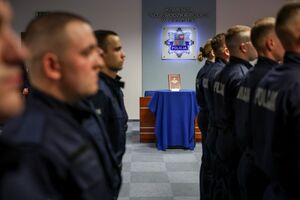 Ślubowanie nowych policjantów