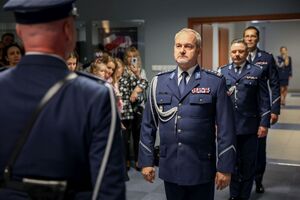 Ślubowanie nowych policjantów