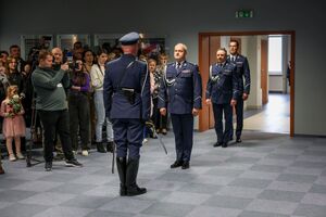 Ślubowanie nowych policjantów