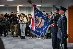 Ślubowanie nowych policjantów