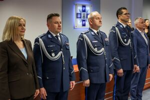 Ślubowanie nowych policjantów