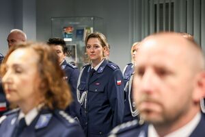 Ślubowanie nowych policjantów
