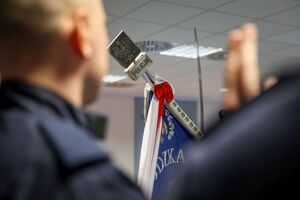 Ślubowanie nowych policjantów
