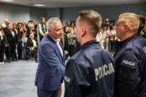 Ślubowanie nowych policjantów