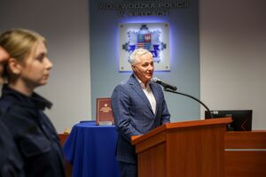 Ślubowanie nowych policjantów
