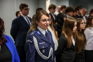 Ślubowanie nowych policjantów