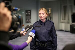 Ślubowanie nowych policjantów