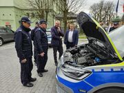 Przekazanie nowego radiowozu