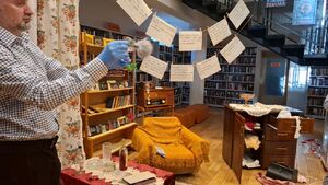podczas zajęć w bibliotece