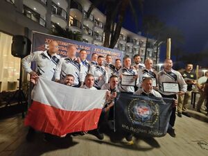 KWP Kielce na podium międzynarodowych mistrzostw policji w Hiszpanii!