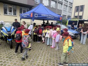 Policja na Festiwalu Nauki i Techniki
