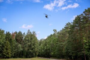 Black Hawk nad Kielcami. Policyjni kontrterroryści doskonalili działania z powietrza