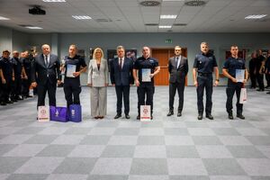 uczestnicy uroczystości