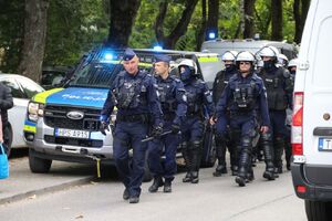 Świętokrzyscy policjanci zabezpieczali mecz