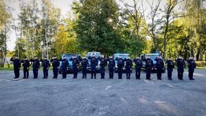 Policjanci z całego województwa oddali hołd tragicznie zmarłemu podkomisarzowi Natanowi Sieroniowi
