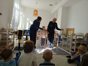 policjantki podczas profilaktyki