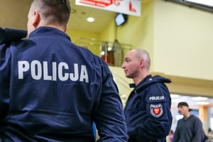 Policjanci na XXI Ogólnopolskich Targach Pracy