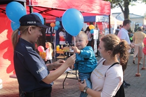 Finał akcji „Rower Pomaga” z włoszczowskimi policjantami