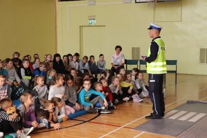 Policjanci w trakcie działań