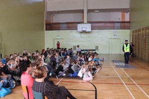 Policjanci w trakcie działań