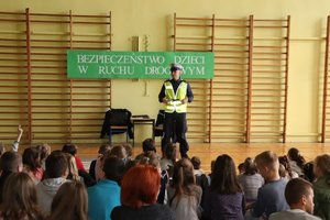 Policjanci w trakcie działań