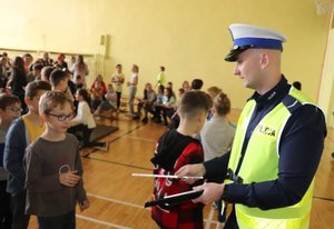 Policjanci w trakcie działań