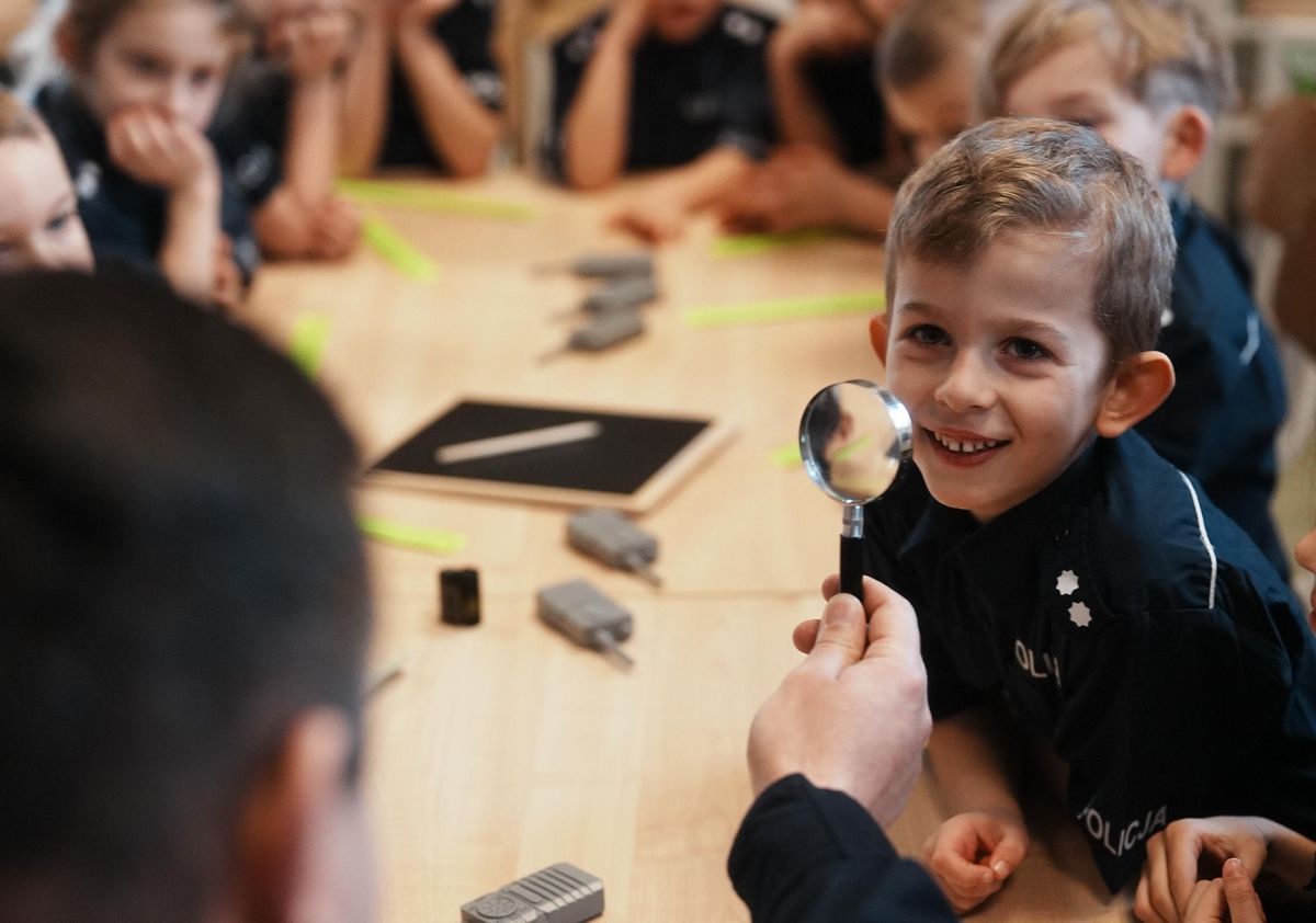 Zima zaskoczyła przedszkolaków!