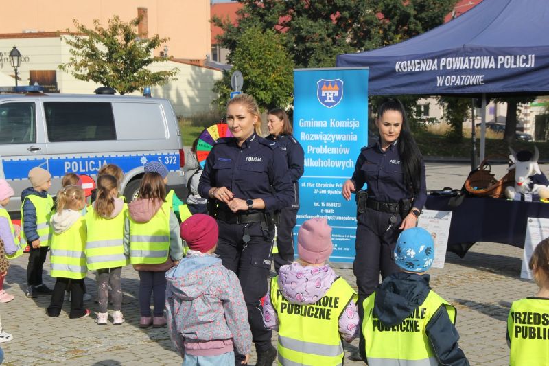 Akcja „Świeć Przykładem – Noś Odblaski” w Opatowie